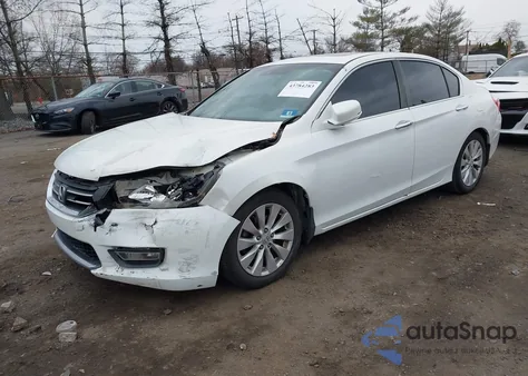 2013 Honda Accord Sdn Ex-L from USA, damaged, VIN 1HGCR2F82DA155047